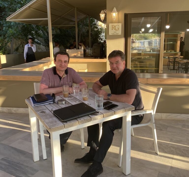 Kurti u Grčkoj razgovarao sa Lajčakom o normalizaciji odnosa i smanjenju tenzija