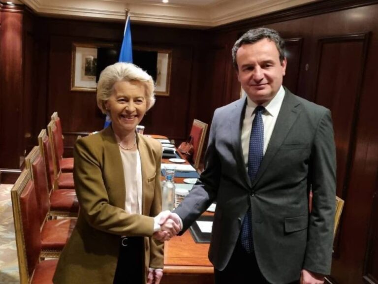 Von der Lajen sa Kurtijem: Deeskalacija na severu, dijalog i primena sporazuma