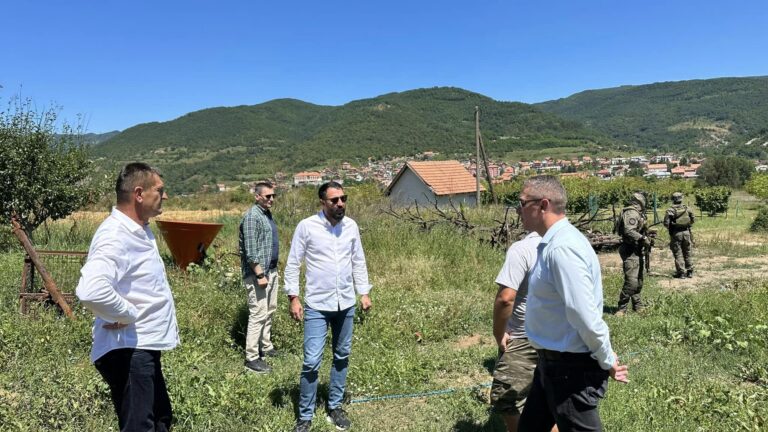 Krasnići i Rašić posetili Lešak i Leposavić