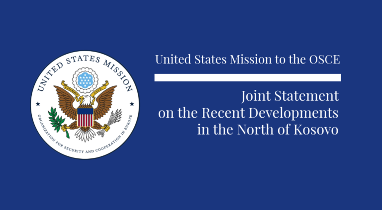 Ambasadori Kvinte pri OEBS-u o Banjskoj: Počinioce privesti&hellip;