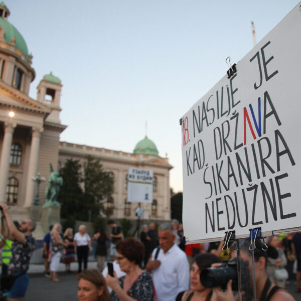 Završen 18. protest „Srbija protiv nasilja“
