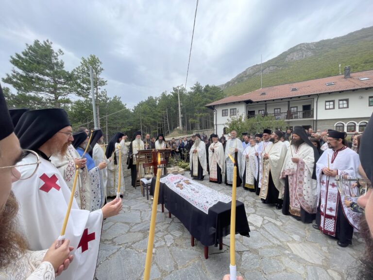 Sahranjena mati Marta, igumanija manastira Gorioč