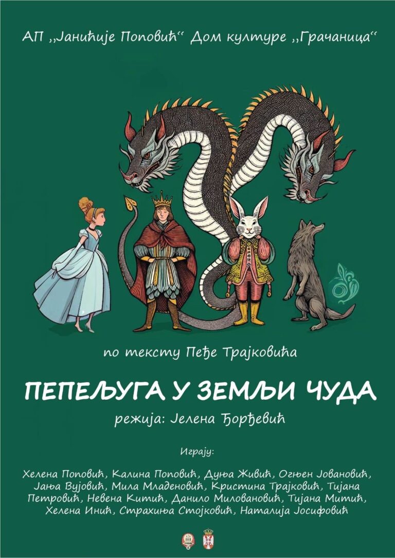 Gračanica: U ponedeljak premijera predstave „Pepeljuga u zemlji čuda“