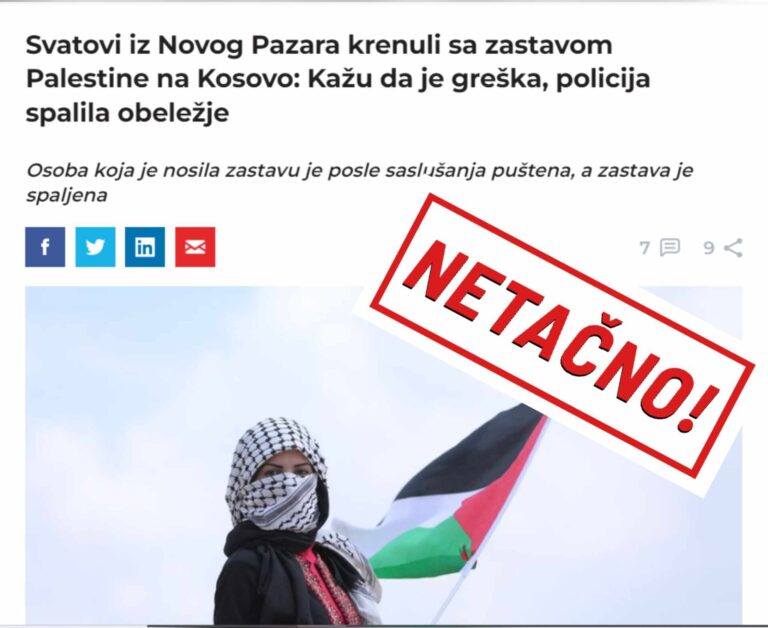 Kad svatovi iz Novog Pazara pobrkaju zastavu Sandžaka&hellip;