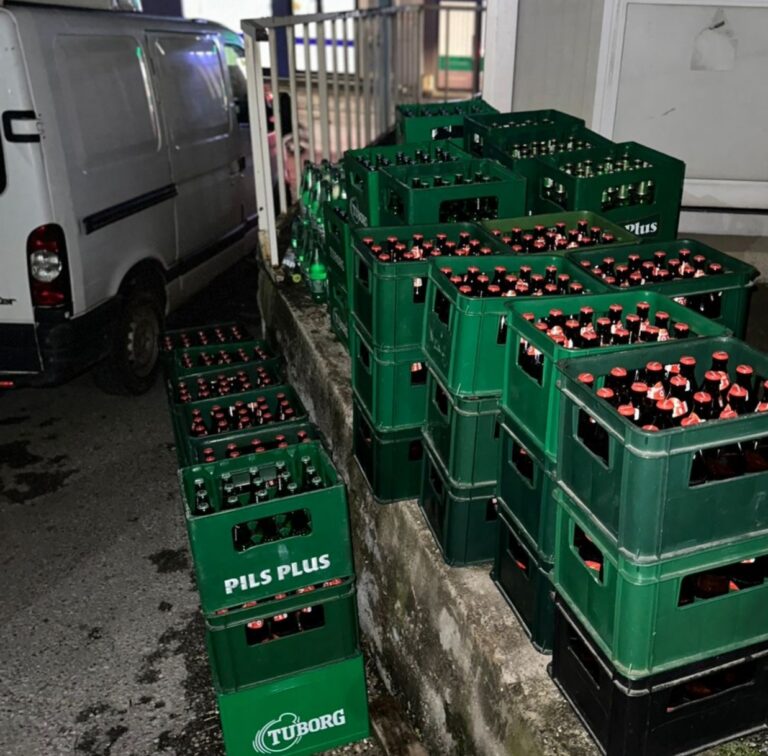 Gnjilane: Kosovska policija zaplenila veliku količinu alkoholnog pića