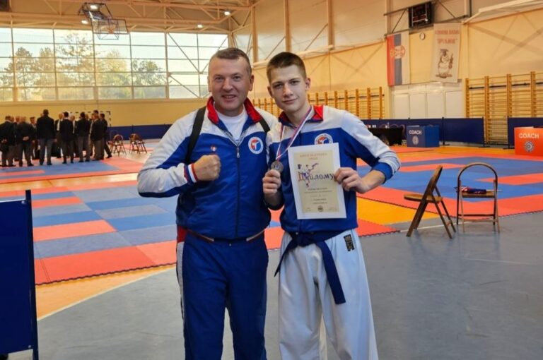 OKK „Kosovska Mitrovica“: Stefan Timotijević osvojio srebro na Državnom prvenstvu