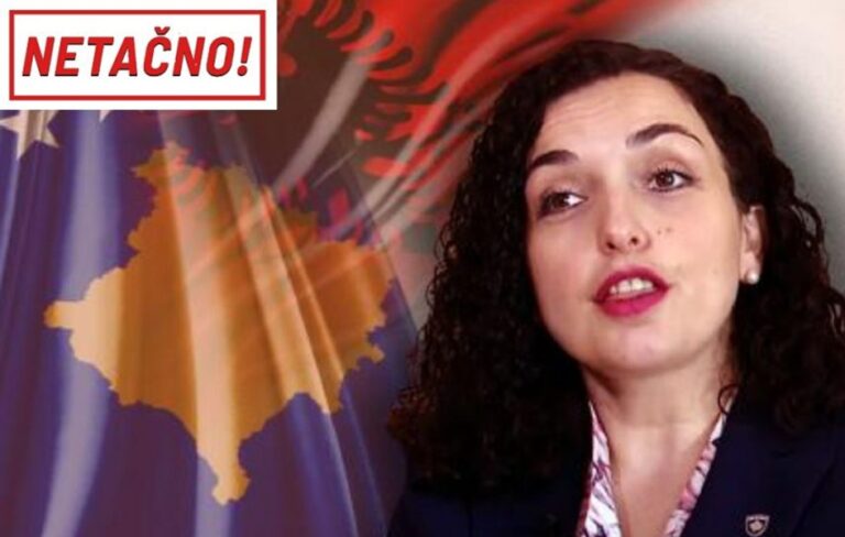 Šta je rekla Vjosa Osmani američkom ambasadoru?