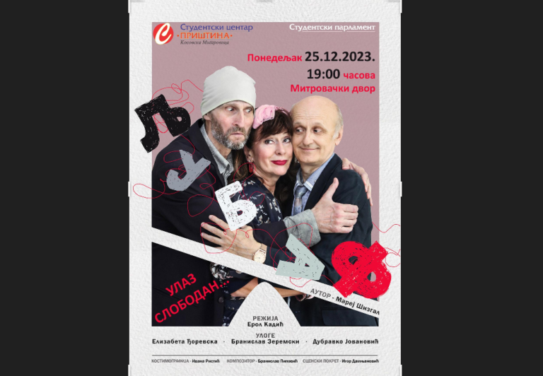 Pozorišna predstava „Ljubaf“ sledeće sedmice u Kosovskoj Mitrovici