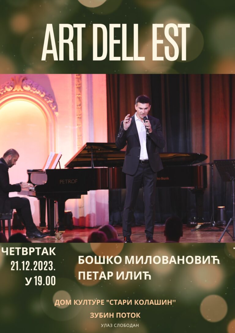 Art dell est u četvrtak u Zubinom Potoku