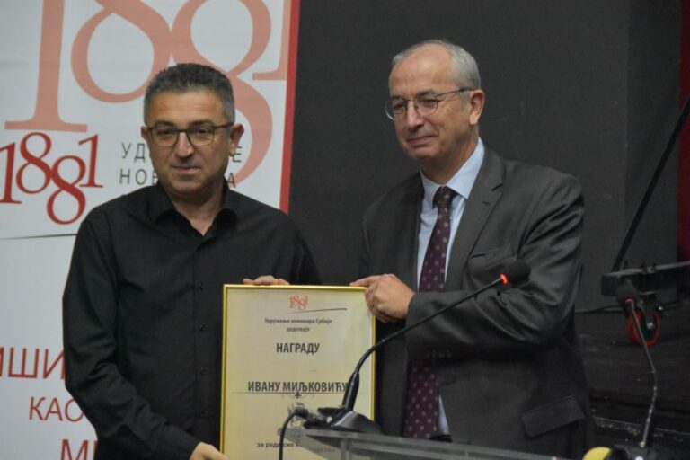 Ivan Miljković novac od novinarske nagrade uplatio u humanitarne svrhe