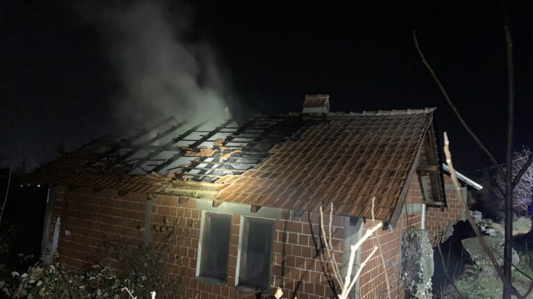 Požar u povratničkoj kući u Belom Polju