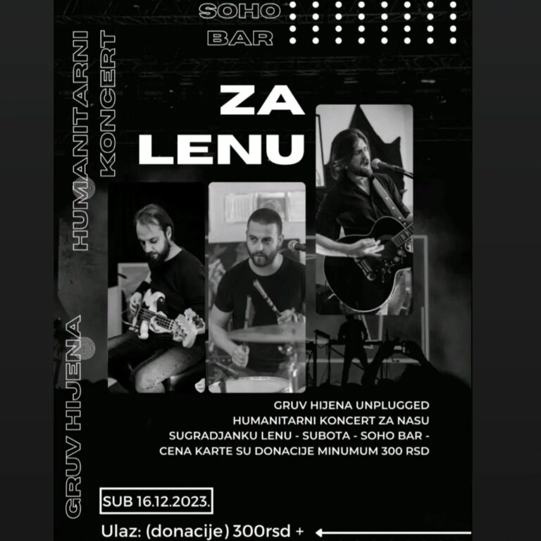 I Gruv hijena za našu sugrađanku Lenu