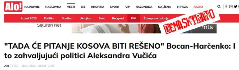 Ruski ambasador nije rekao da će pitanje Kosova…