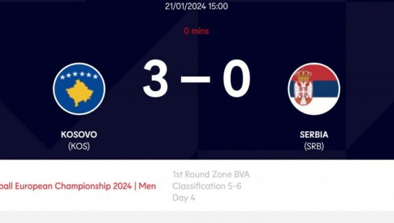 Srbija odbila da igra protiv Kosova