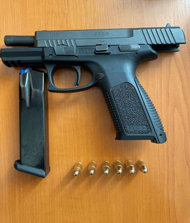 U regionu Prištine zaplenjeno pet komada vatrenog oružja