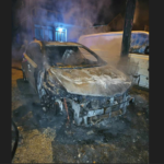 Zapaljen automobil u Leposaviću