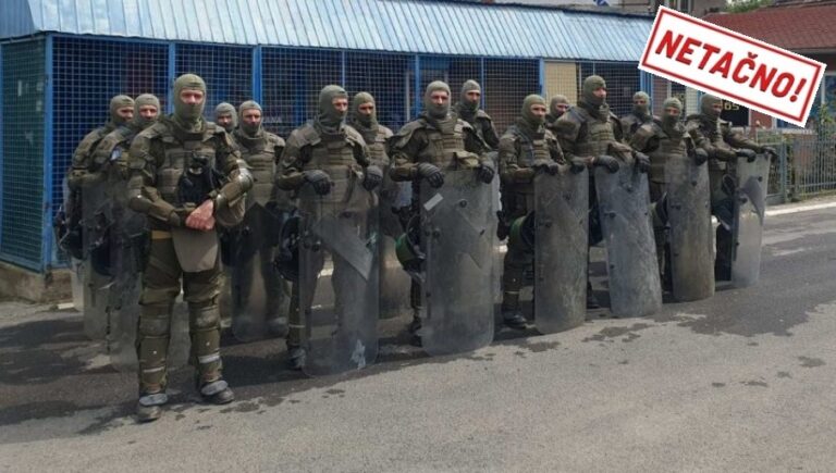 Novosti o provokaciji Kurtijeve policije sa fotografijom KFOR-a od prošle godine