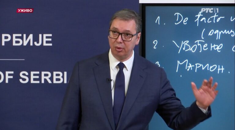 Vučić: Zapad očekuje da priznamo KiM, uvedemo sankcije…