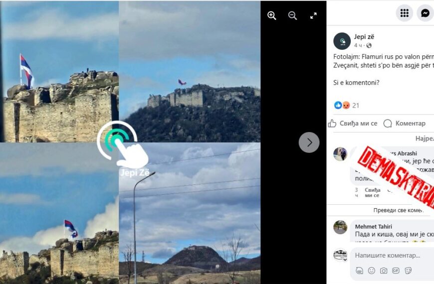 Ne, na zvečanskoj tvrđavi nije ruska&hellip;