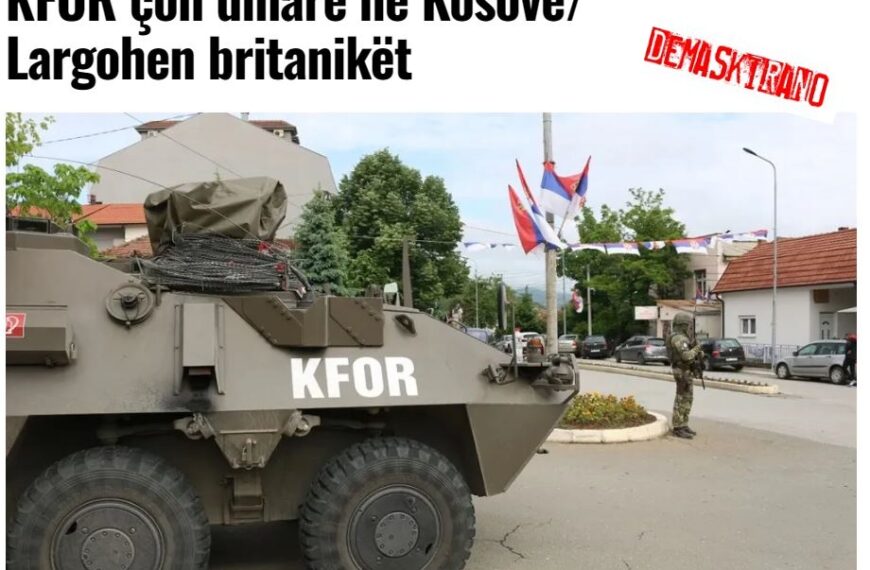 KFOR ne preuzima odgovornost za transport&hellip;