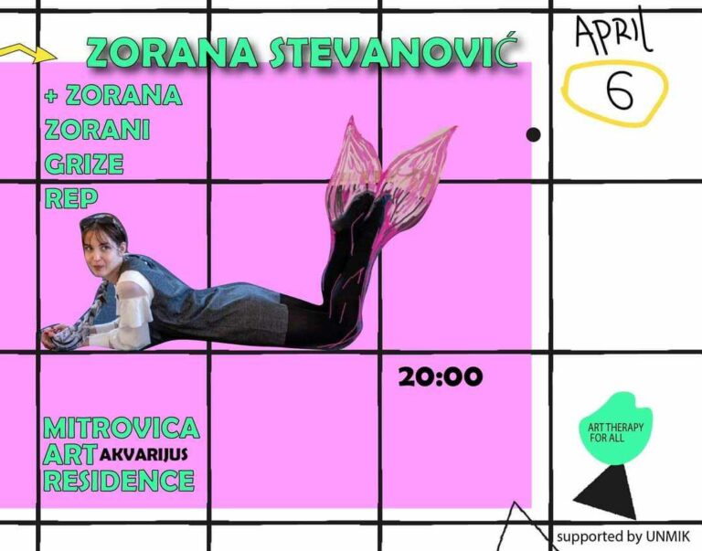 Izložba Zorane Stevanović 6. aprila u Akvarijusu