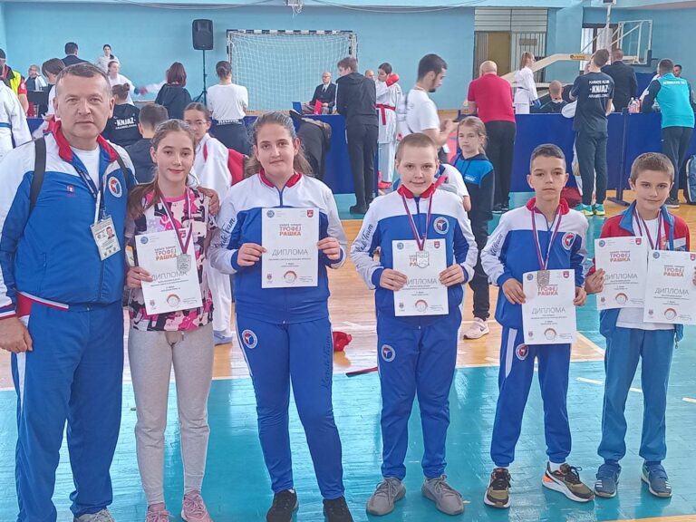 Za takmičare OKK „Kosovska Mitrovica“ tri medalje na turniru u Raški