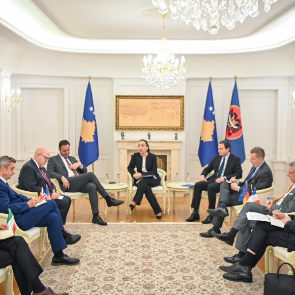 Završen sastanak kosovskih čelnika sa ambasadorima Kvinte