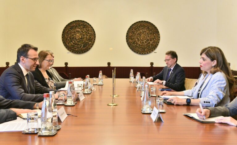 Petković se sastao sa šeficom Misije UN na Kosovu Zijade