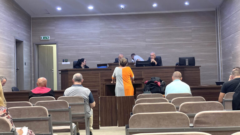 Optužena Silvana Arsović pred sudom daje izjavu o ubistvu Olivera Ivanovića