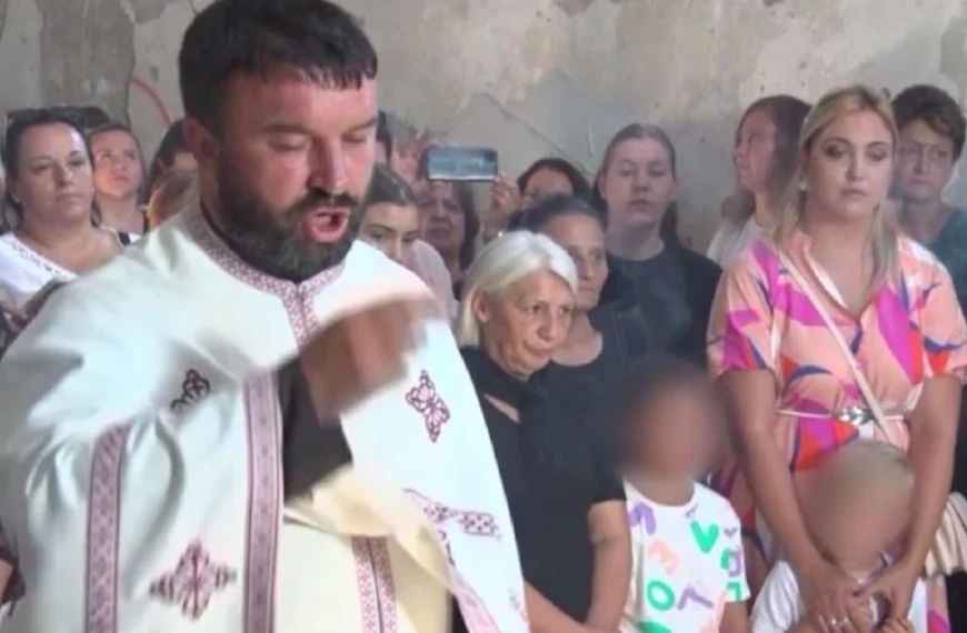 Raseljeni Srbi iz Krajišta obeležili hramovnu slavu, naišli na provokacije Albanaca