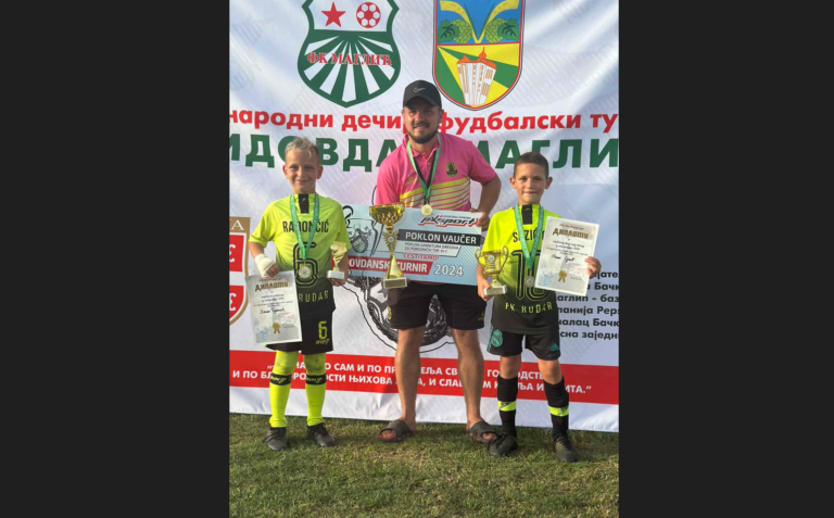 Zlato za FK Rudar: Generacija 2016. osvojila turnir u Bačkom Petrovcu