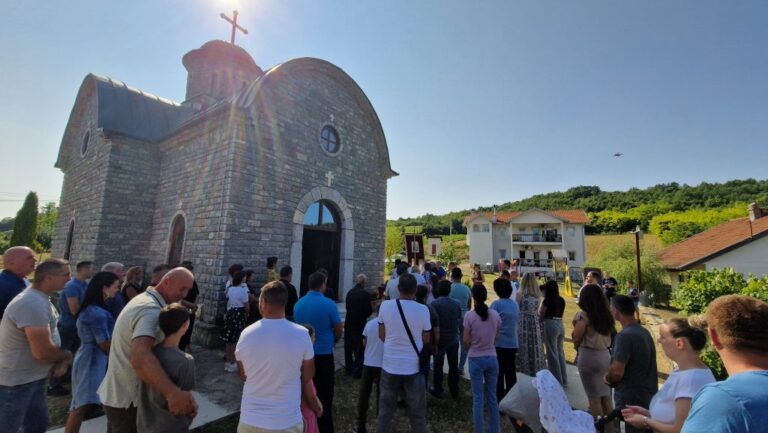 U Osojanu obeležena hramovna slava