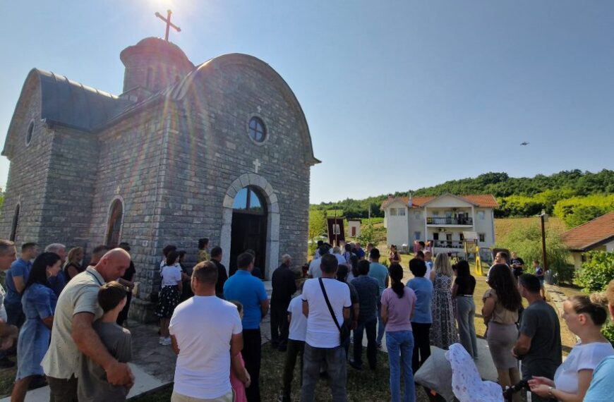 U Osojanu obeležena hramovna slava