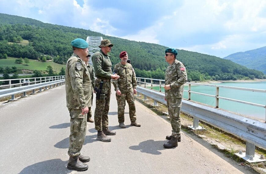 Ulutaš na Gazivodama, Kfor pažljivo prati razvoj bezbednosne situacije