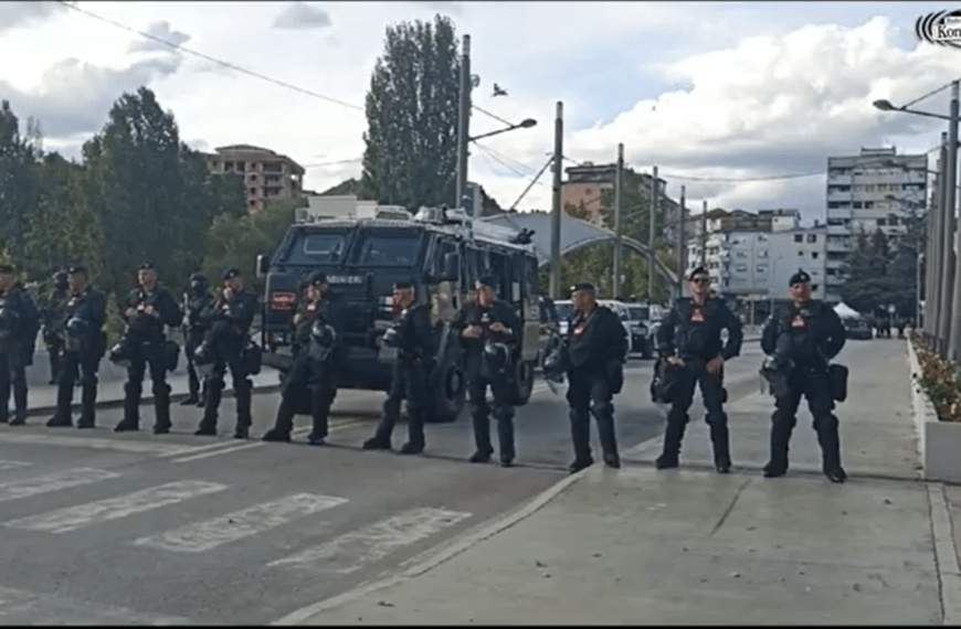 Povećano prisustvo vojnika na glavnom mostu u Kosovskoj Mitrovici