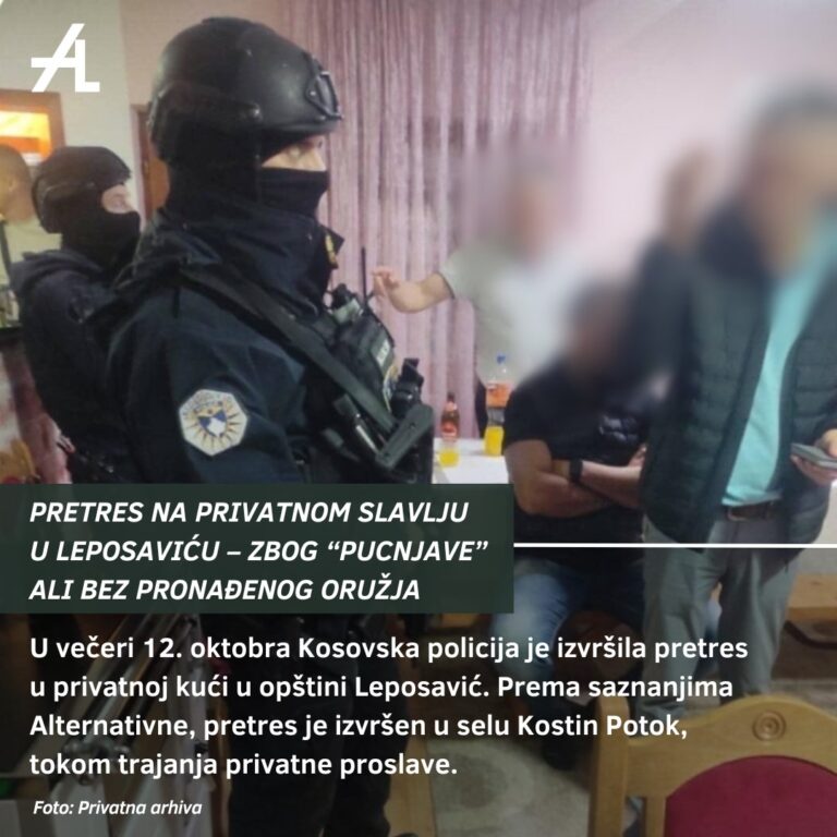 Pretres na privatnom slavlju u Leposaviću – zbog&hellip;