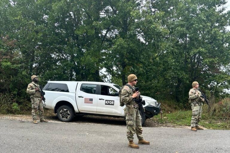 Američki vojnici sa punktovima u opštini Leposavić