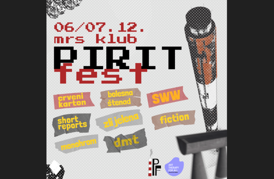 „Pirit Festival“ u Severnoj Mitrovici 6. i 7. decembra