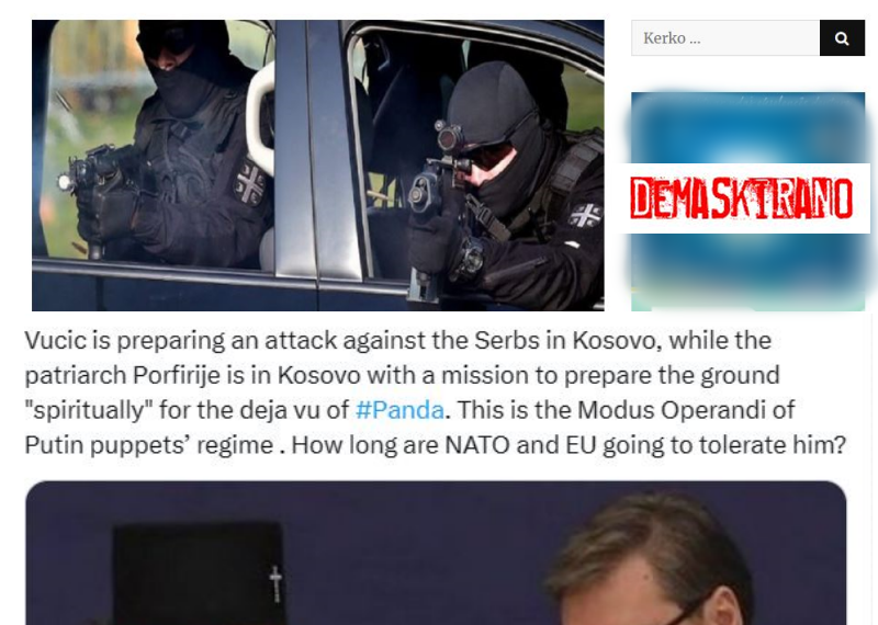 Šokantne tvrdnje o navodnim terorističkim planovima&hellip;