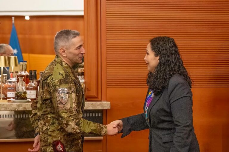 Barduani i Osmani razgovarali o saradnji KFOR-a i kosovskih institucija