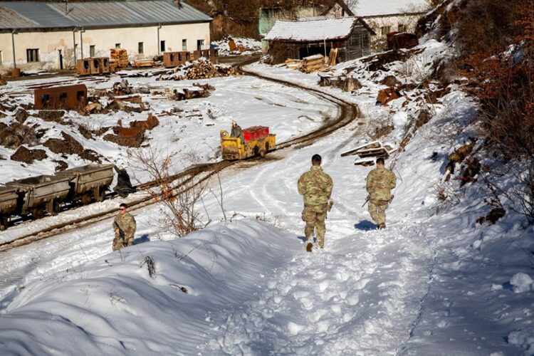 Američki vojnici u patrolama na severu Kosova