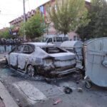 Nemiri Zvecan 29. maj, KFOR i zapaljen auto