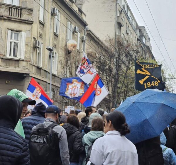 Akademik Saičić ispred Studentske liste:…