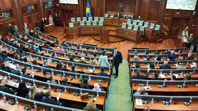 Ponovo prekinuta sednica kosovske Skupštine
