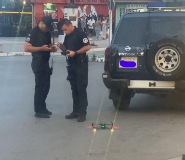 Kosovska policija podigla dron u Severnoj Mitrovici
