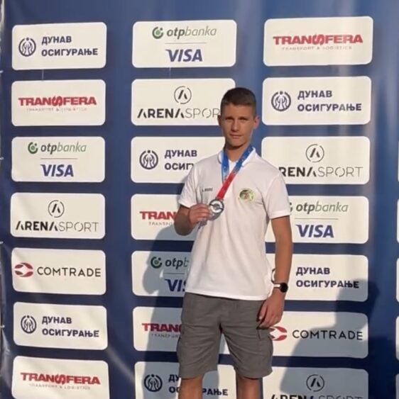 Medalja za atletičara Ognjena Vasića na državnom prvenstvu&hellip;