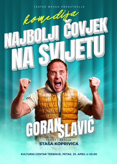 Predstava „Najbolji čovjek na svijetu“ u sredu u&hellip;