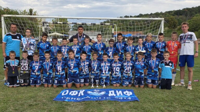 Još jedan sjajan uspeh – OFK DIF doneo zlato i dve bronze u Kosovsku Mitrovicu