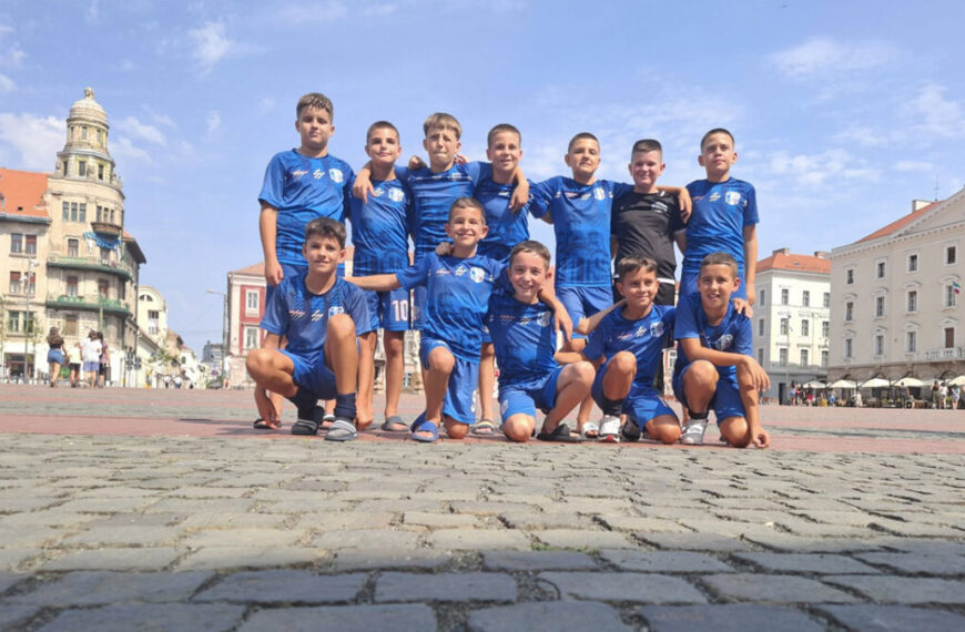 Mališani Škole fudbala “28.jun” na turniru u Rumuniji