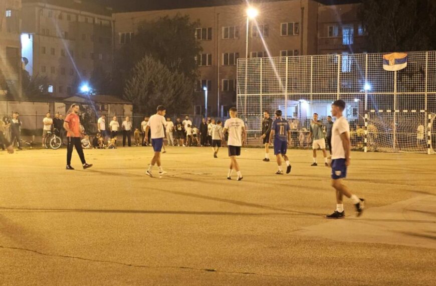 Počeo turnir u malom fudbalu u Kosovskoj Mitrovici